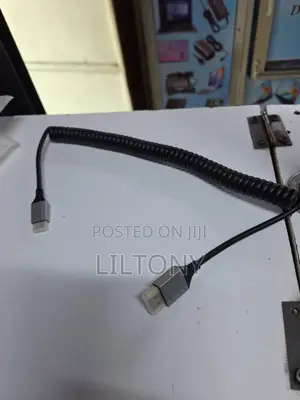 New Spiral Mini Hdmi to Hdmi Cable