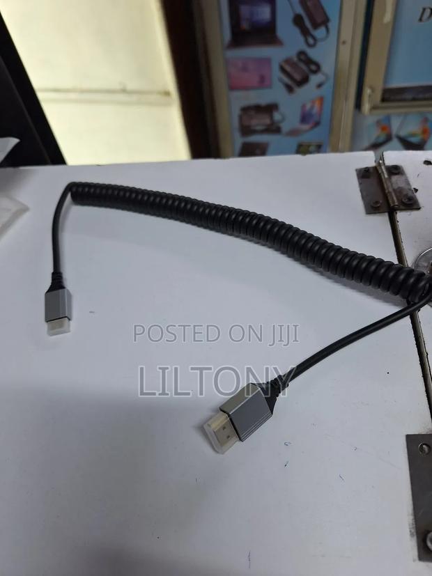 New Spiral Mini Hdmi to Hdmi Cable - thumbnail 2