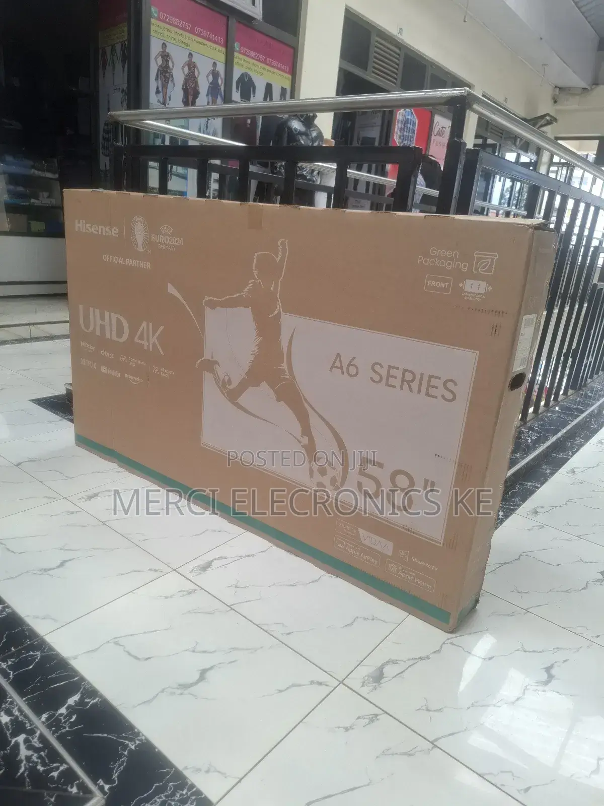 Hisense 58 Inch Uhd Smart Tv 58a6k