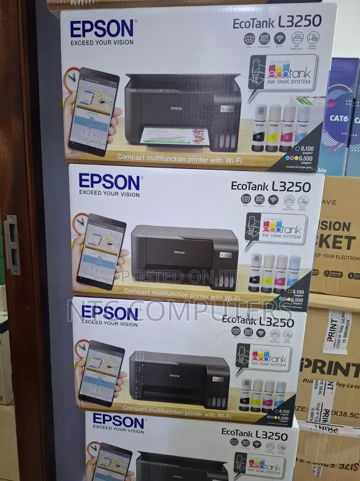 Epson Eco Tank Printer L3250 Inkjet Printer