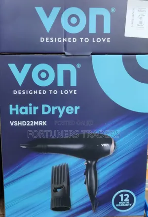 Blow Dry 2200w Hair Dryer Von