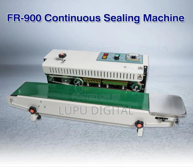 Continuous Sealing Machine - main view