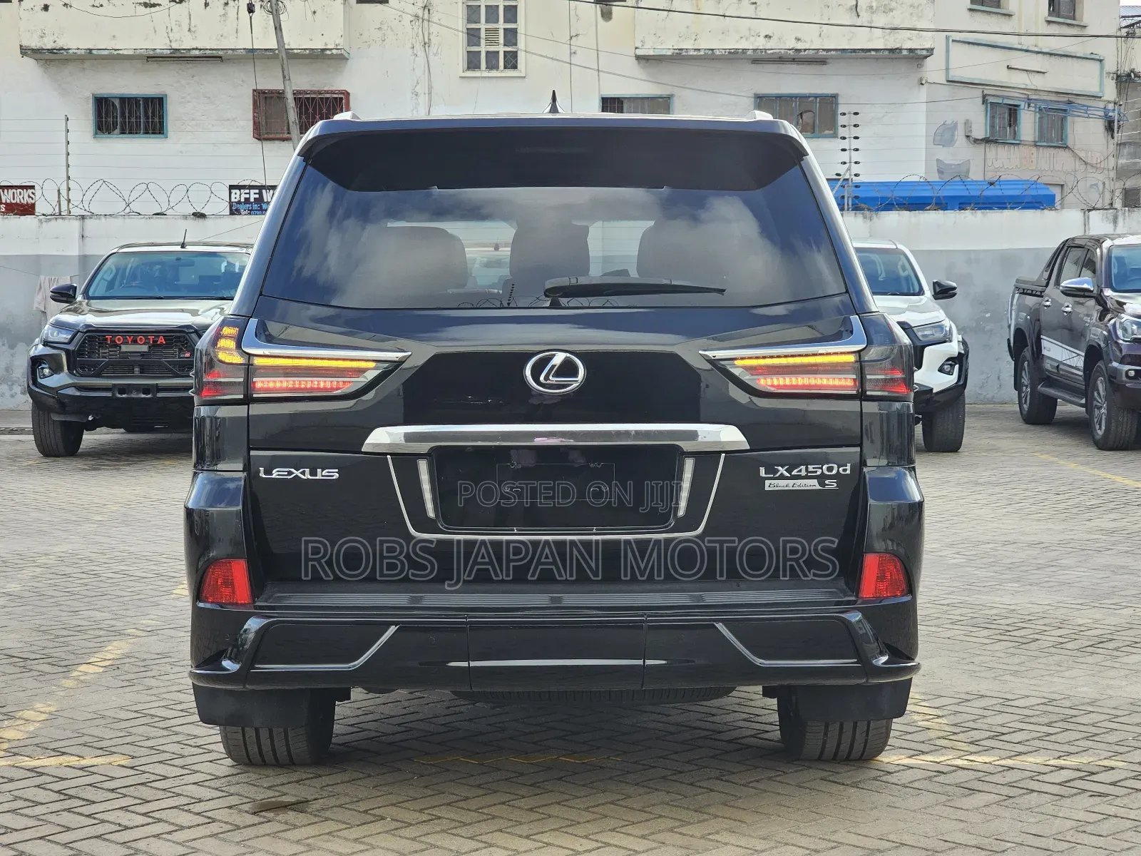 Lexus LX 450d AWD 2019 Black