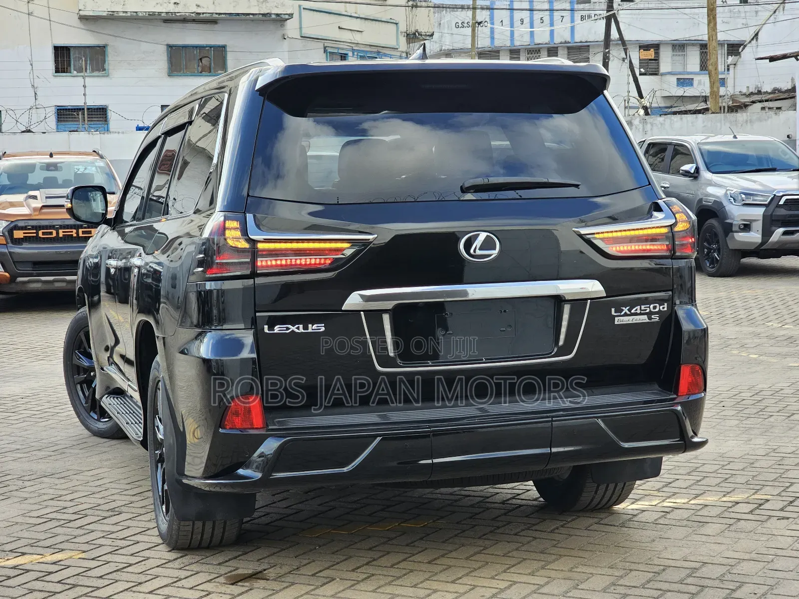Lexus LX 450d AWD 2019 Black