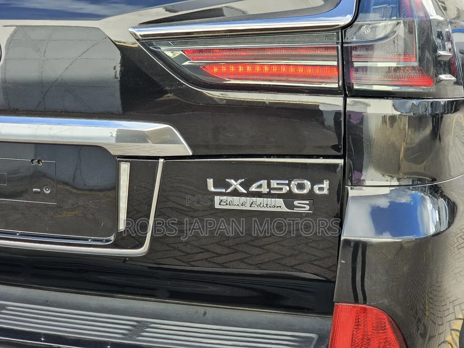 Lexus LX 450d AWD 2019 Black