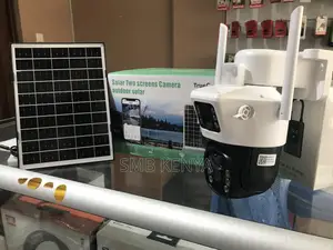Two Screens Outdoor Solar Camera