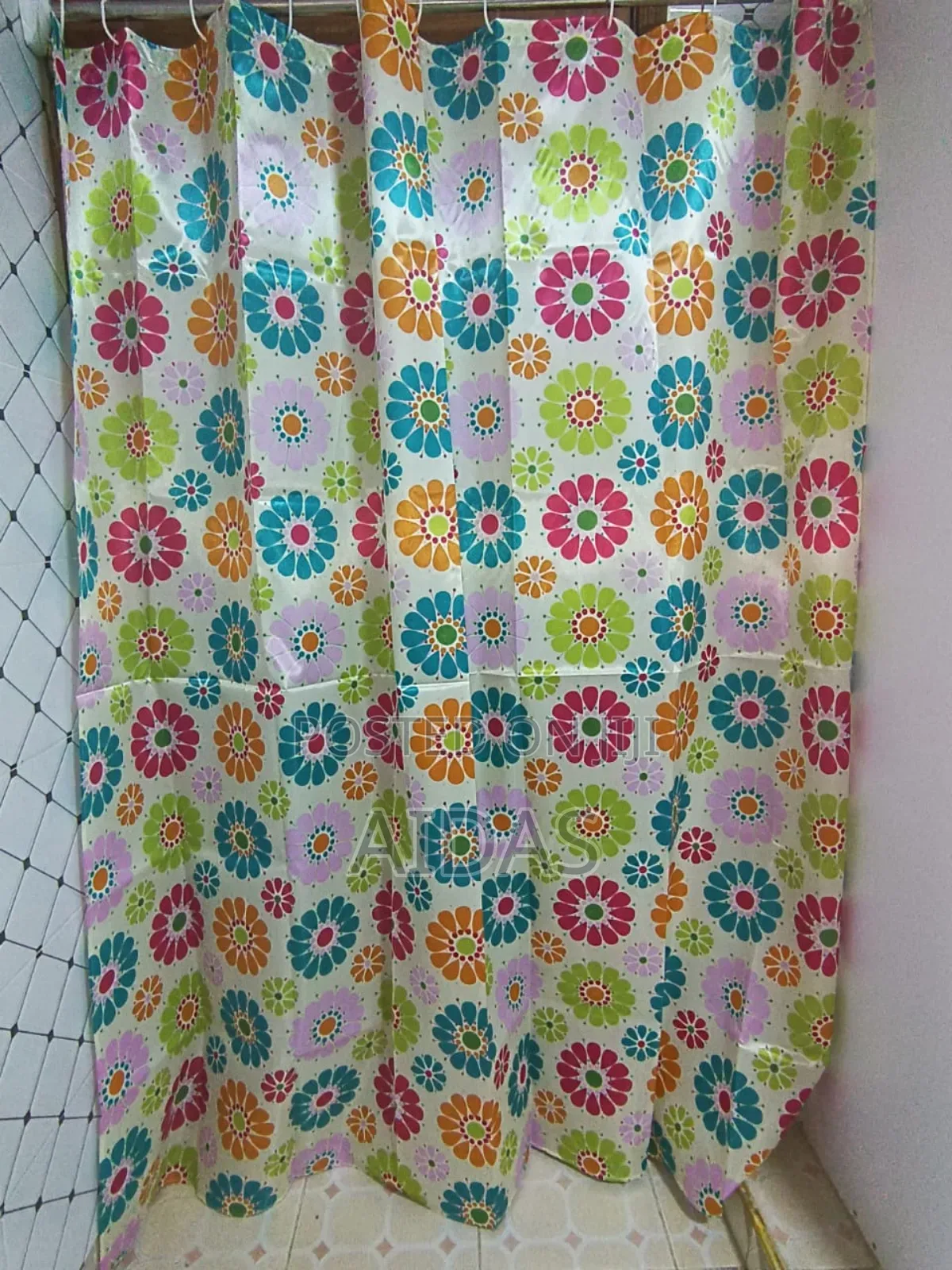 Flowered Showerd Curtains