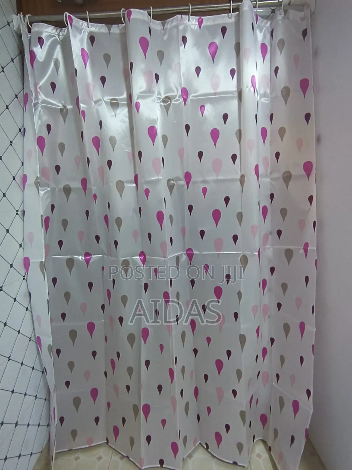 Flowered Showerd Curtains