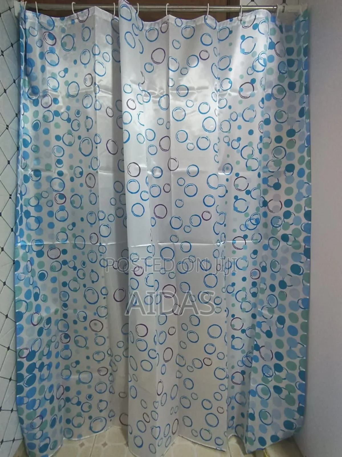 Flowered Showerd Curtains