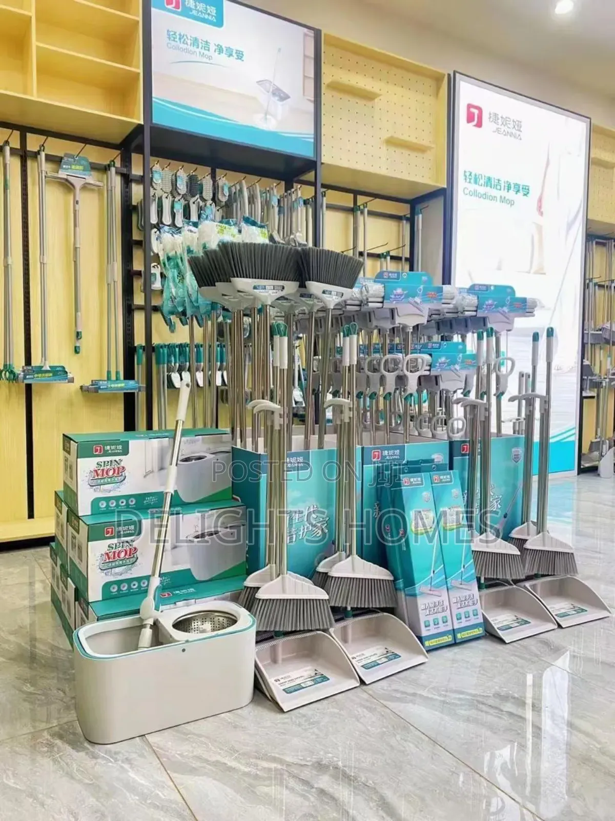 High Quality Spin Mop Bucket_x