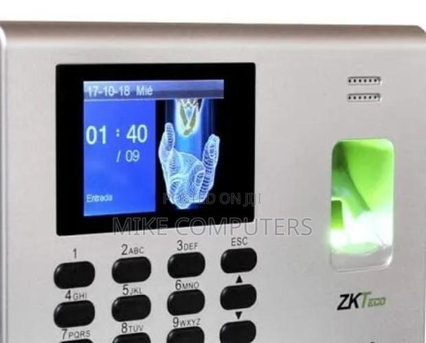 Zk Teco Biometric Time Attendance Zkteco Terminal. - main view