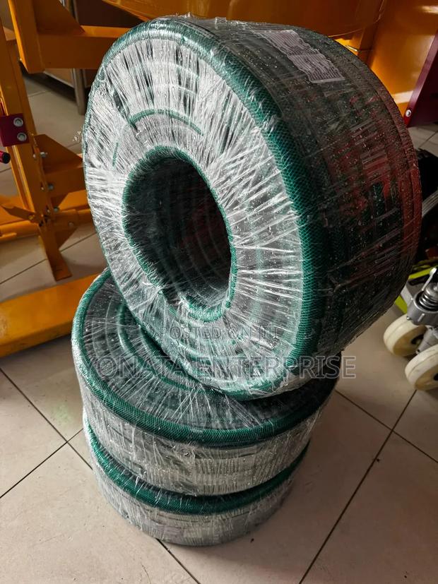 Green Braided Hose Pipe