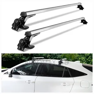Silver Adjustable Roof Bars, for Mitsubishi,Subaru,Honda,Vw