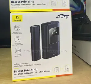 Baseus Primetrip Wired And Wireless Va1 2-in-1 Tire Inflator