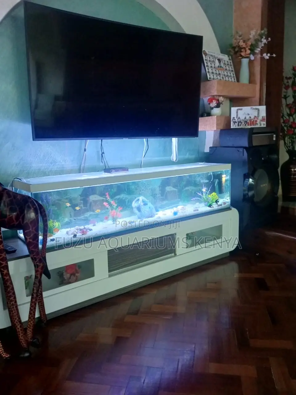 Turnkey Aquarium Kit – Comes With Accessories and Fish