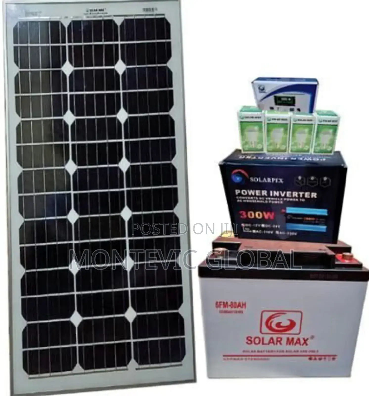 100watts Full Solar Kit