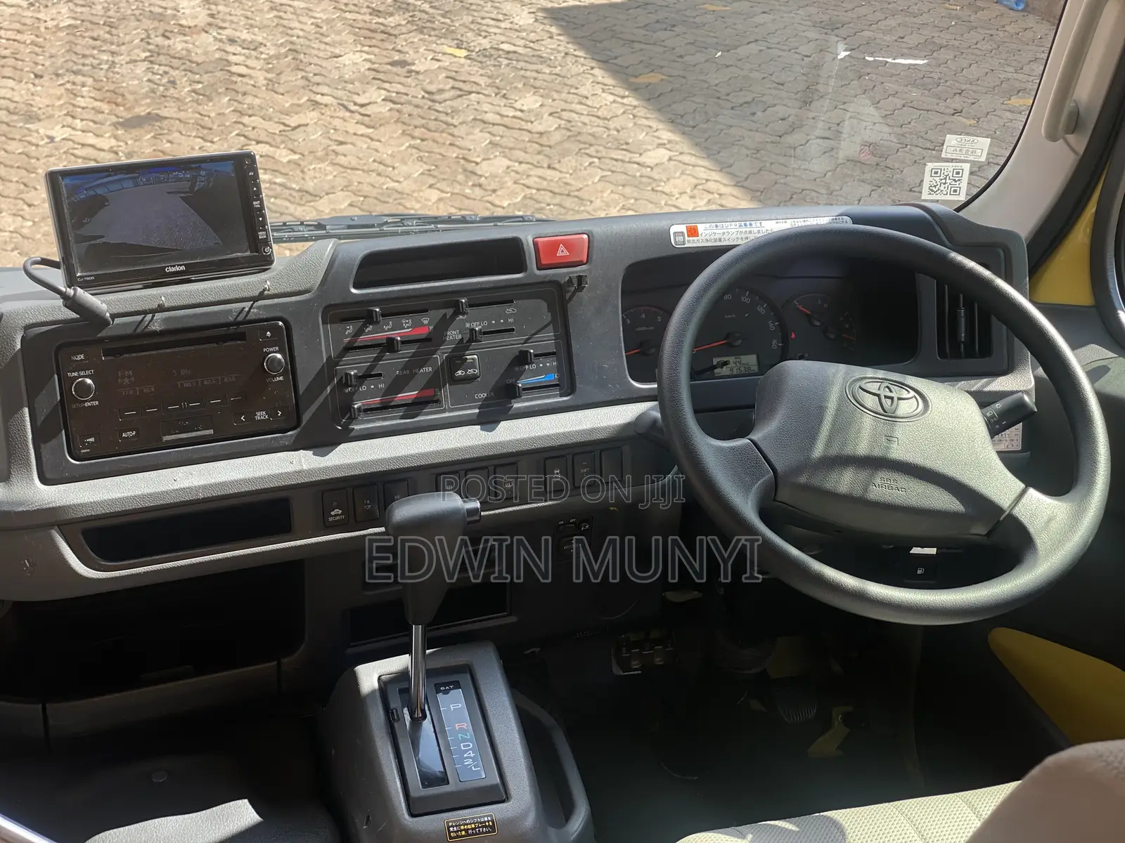 Toyota Coaster 2019 Yellow