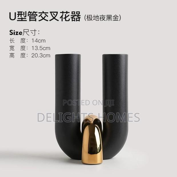 U Shape Ceramic Decor_x - thumbnail 2