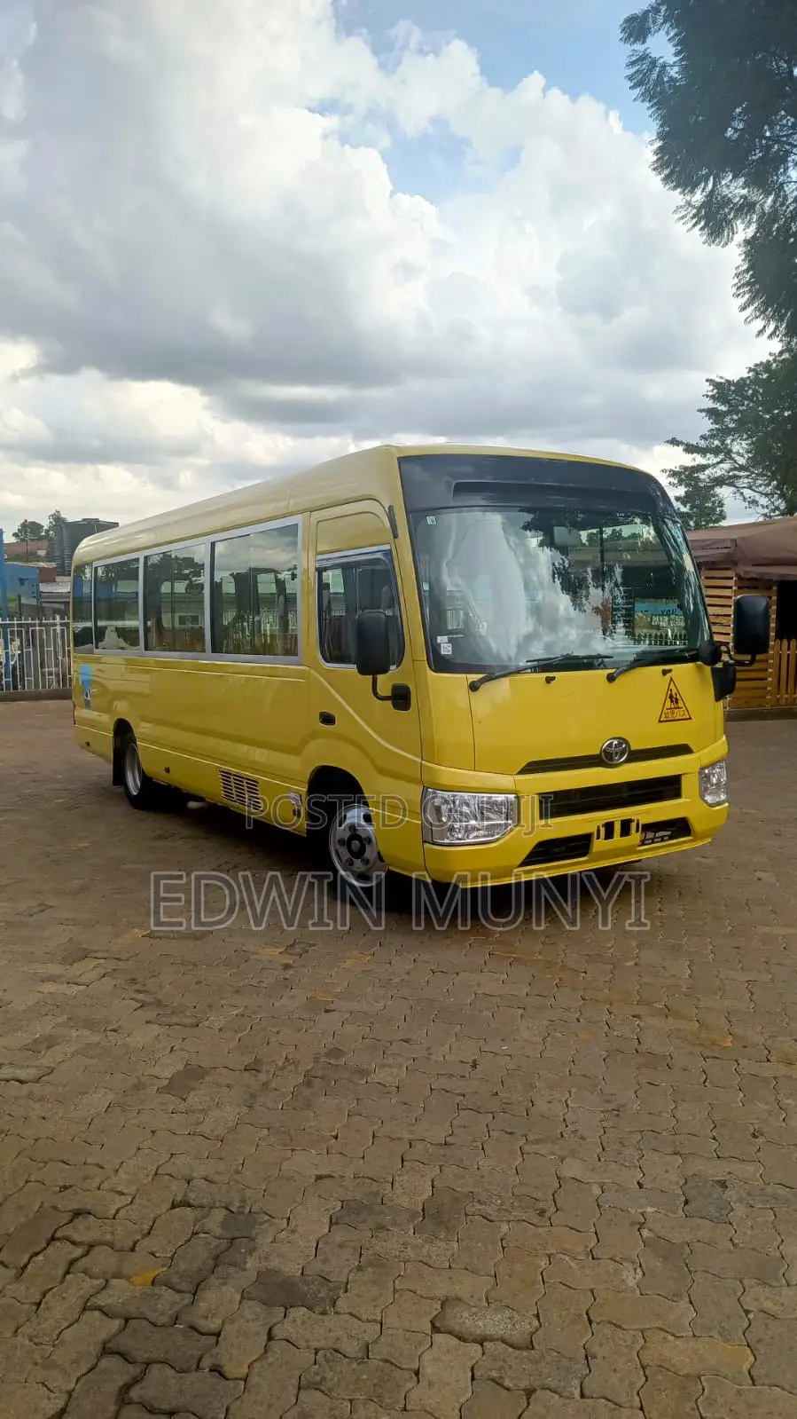 Toyota Coaster 2020 Yellow