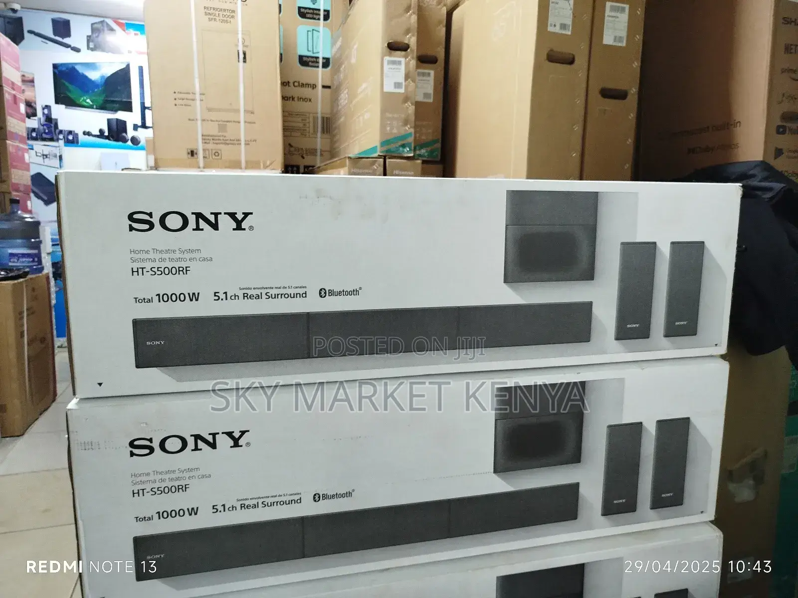 Sony Home Theater System Ht-S500rf