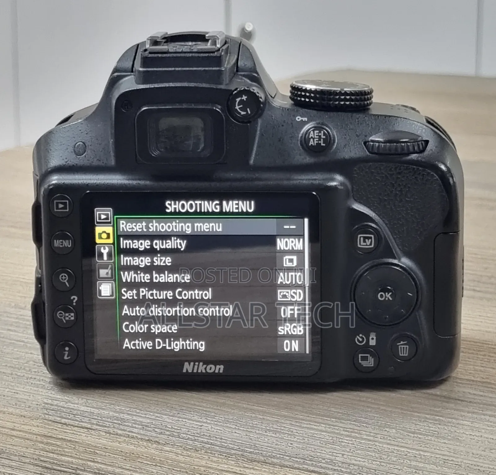 Nikon D3300 DSLR Camera With 18-55mm Lens
