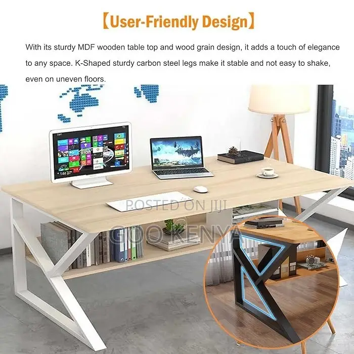 Office Desk 1200mm Ergonomic Study Computer Office Desk