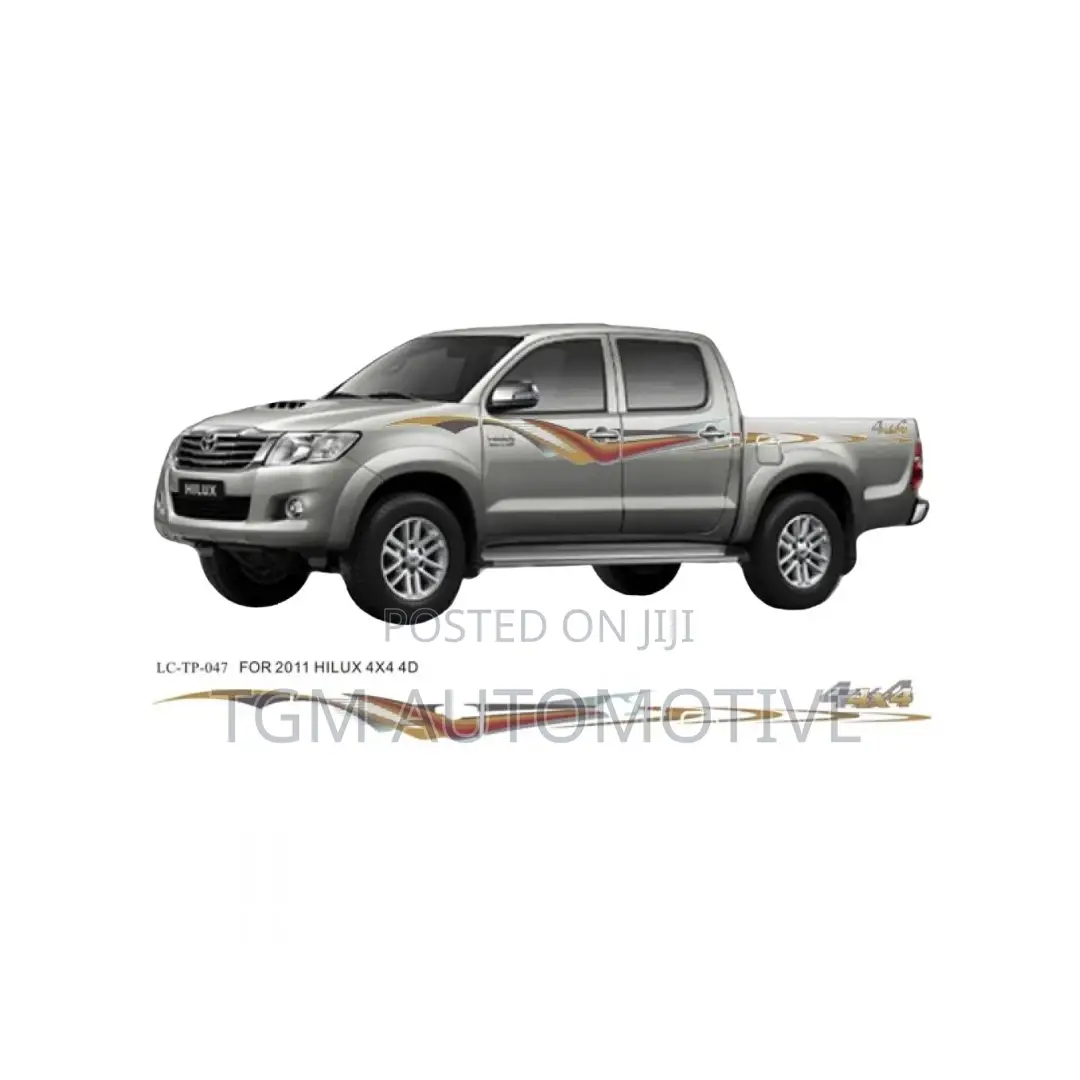 Body Sticker Hilux 2011 4x4 4d