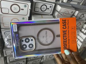 Capraro iPhone 14 Pro Max Magsafe Translucent Browncase - thumbnail 2