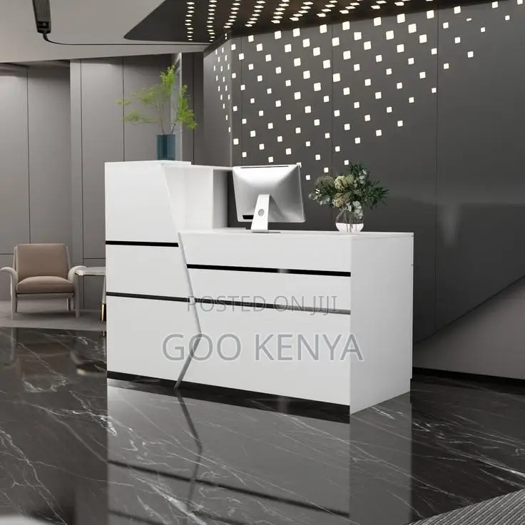Office Desking ; Rectangular Wooden Reception Office Desk