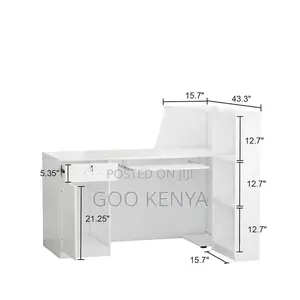 Office Desking ; Rectangular Wooden Reception Office Desk