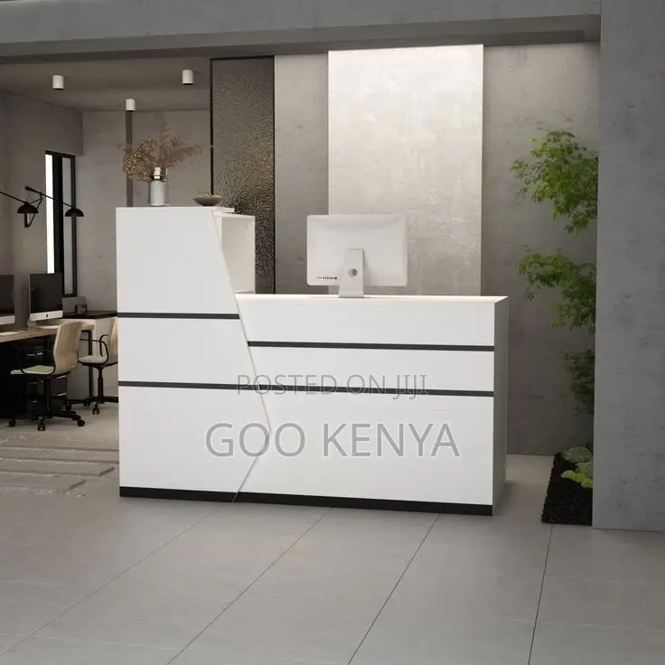 Office Desking ; Rectangular Wooden Reception Office Desk
