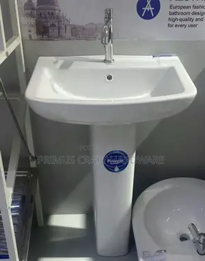 Pedestal Hand Wash Basin (Frencia)