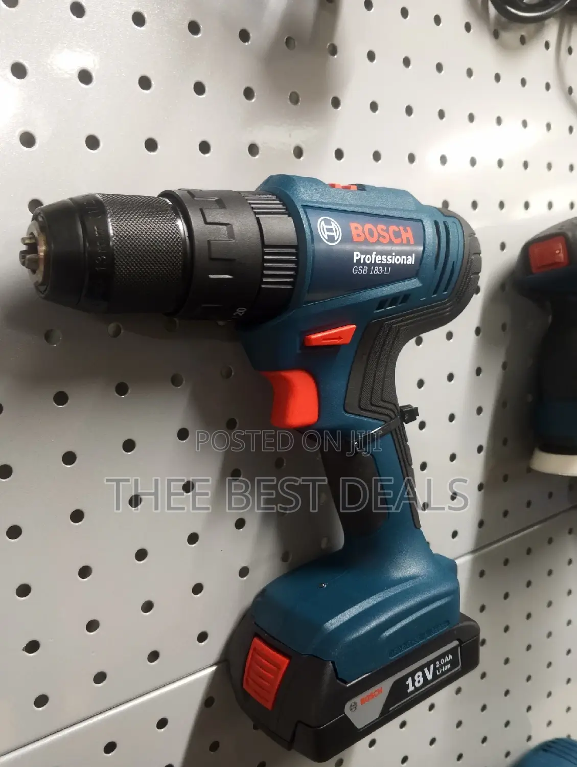 Bosch Professional Cordless Impact Drill (Gsb 180-Li +23acc)