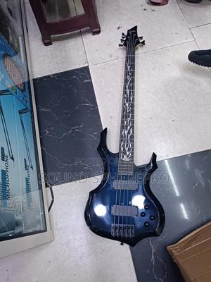Flame Ibanez 5 String Bass Guitar - thumbnail 2