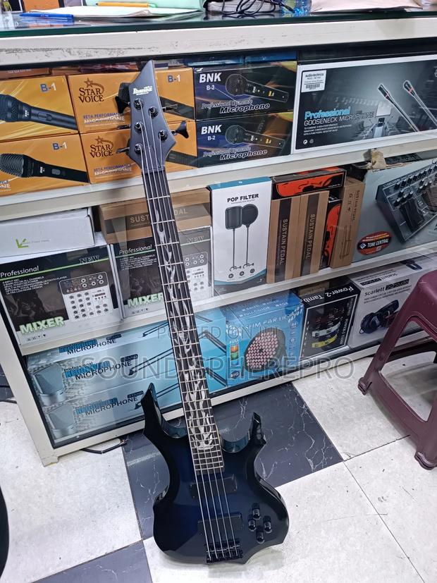 Flame Ibanez 5 String Bass Guitar - thumbnail 3