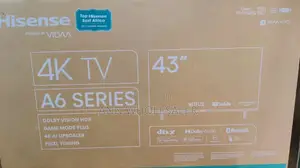 *Hisense 43" Smart A6/ Hgd65
