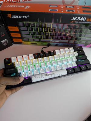 Rgb Backlit Compact 61 Keys Programmable Pc Gaming Keyboard - main view