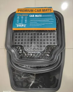 5pc Black Smoked Carpet Mats