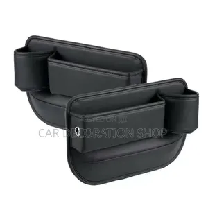 2pcs Leatger Between the Seats Gap Key Pocket Organizer