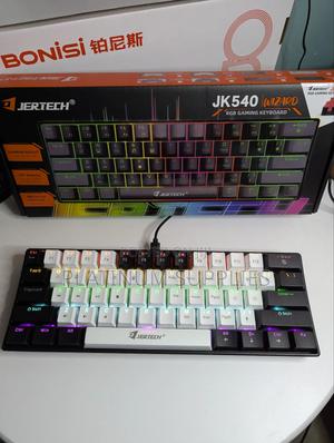 Mechanical Rgb Backlit Gaming Keyboard White And Black
