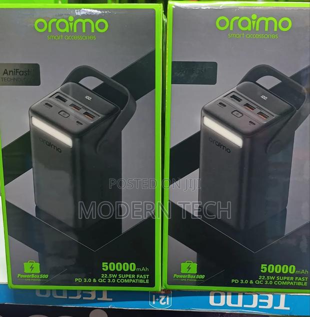 Oraimo Powerbox 500 50000mah 22.5w Power Bank