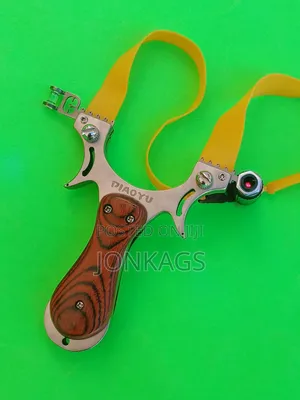 Laser Guided Catapult Slingshot