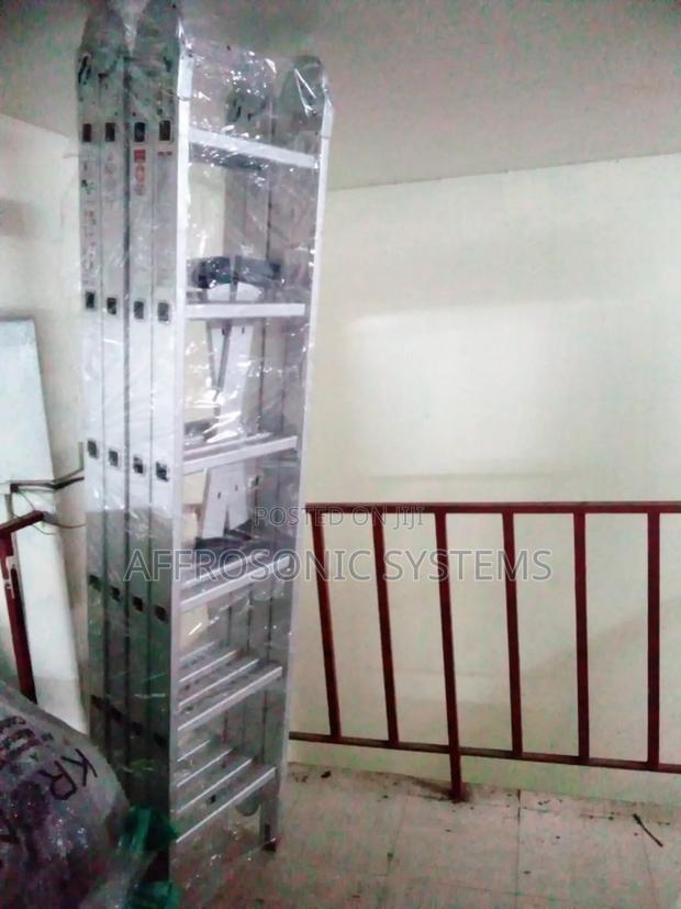 4by6 Multipurpose Aluminum Folding Ladder - main view