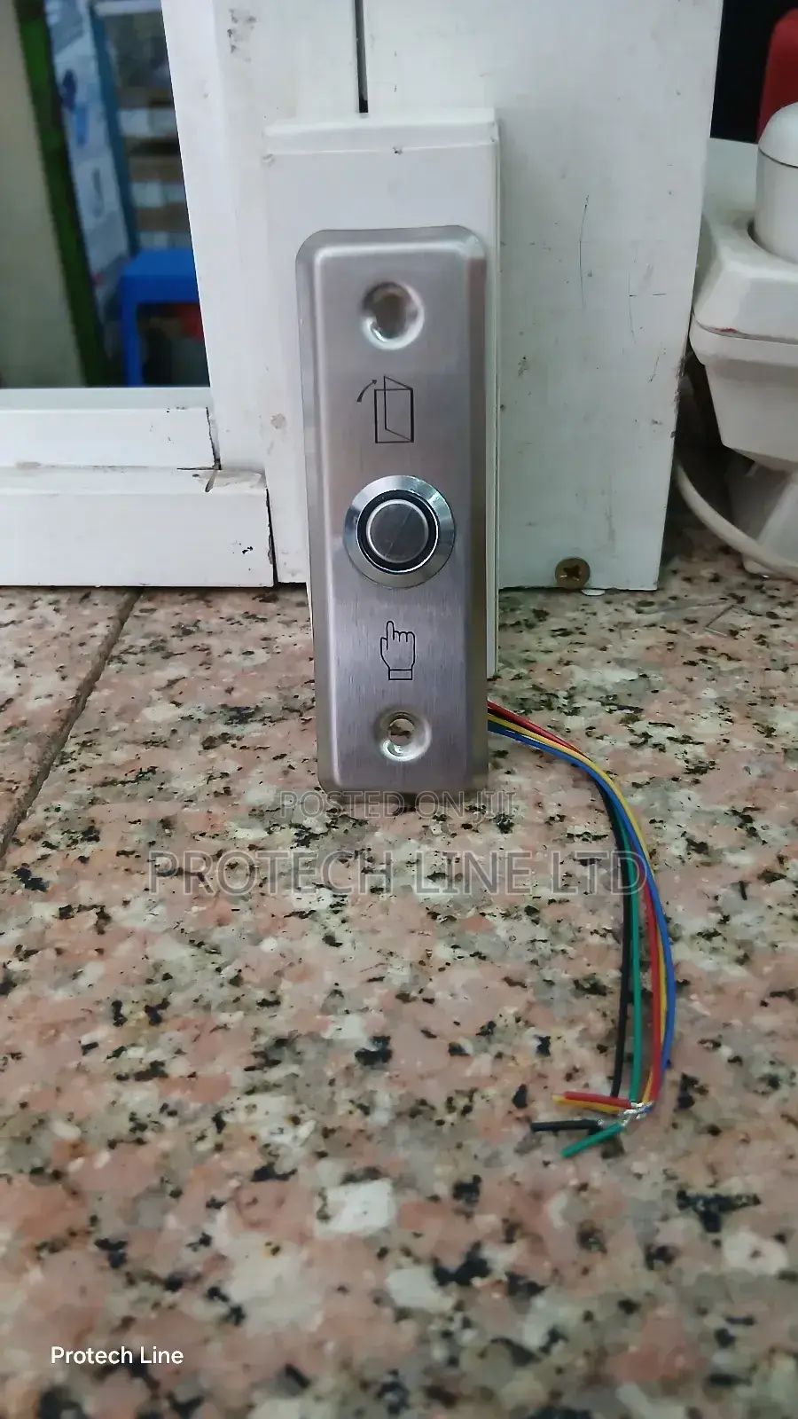 Slim Exit Door Release Button