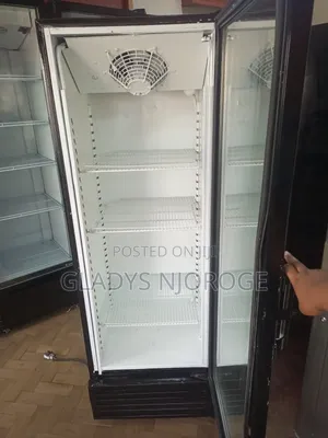 Black $ White Fregorex Display Fridge