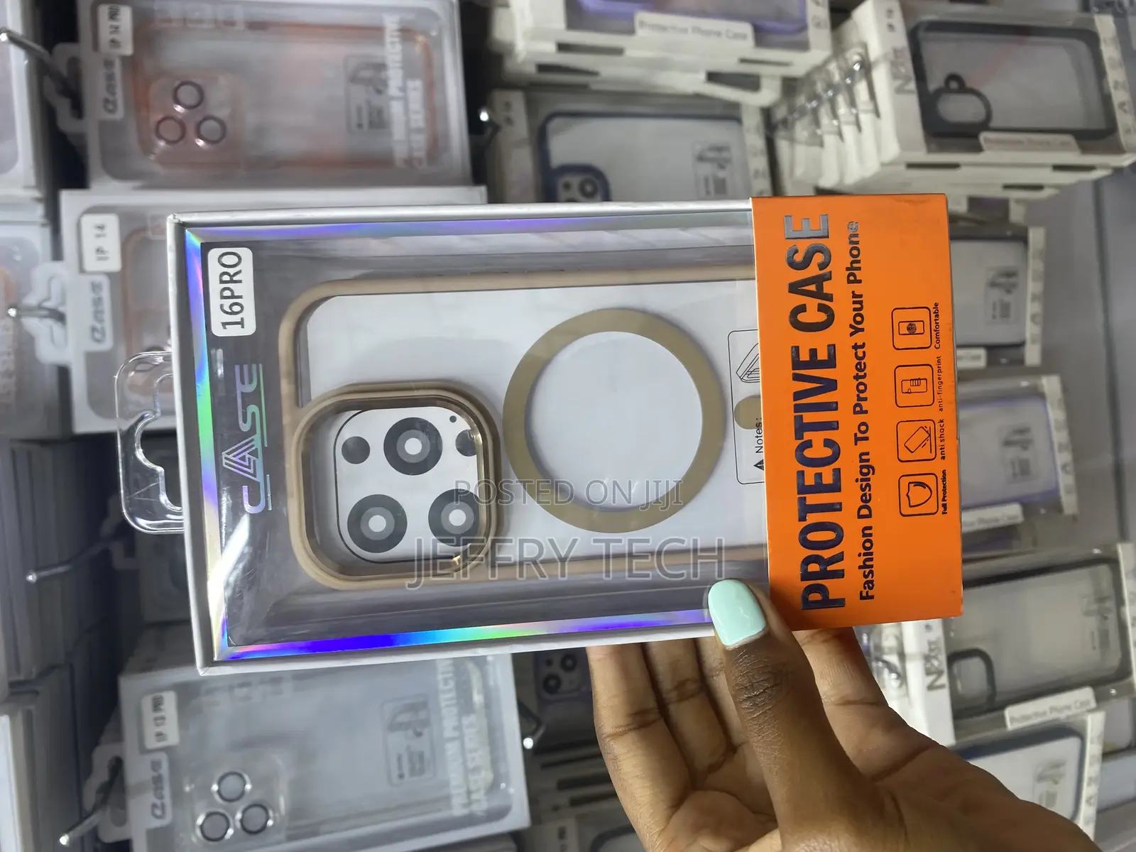 Bentoben iPhone 16 Pro Translucent Mate Brown Case