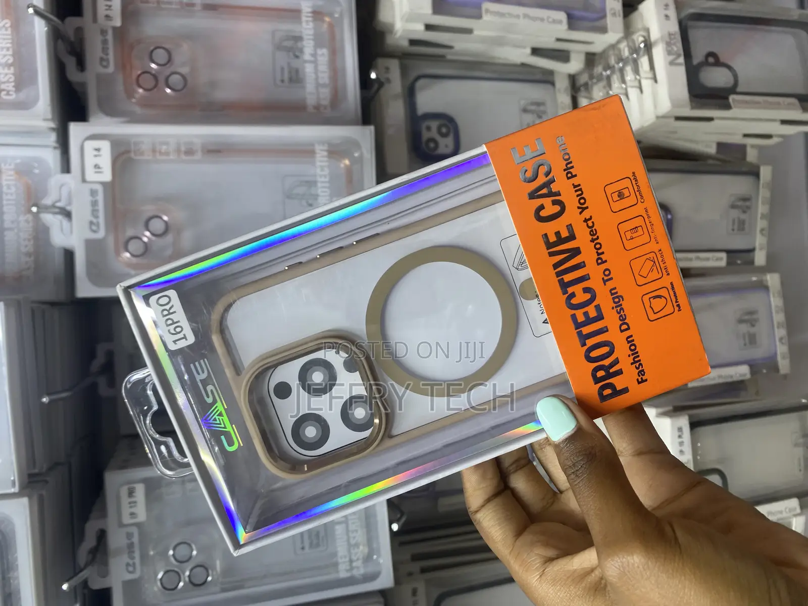 Bentoben iPhone 16 Pro Translucent Mate Brown Case