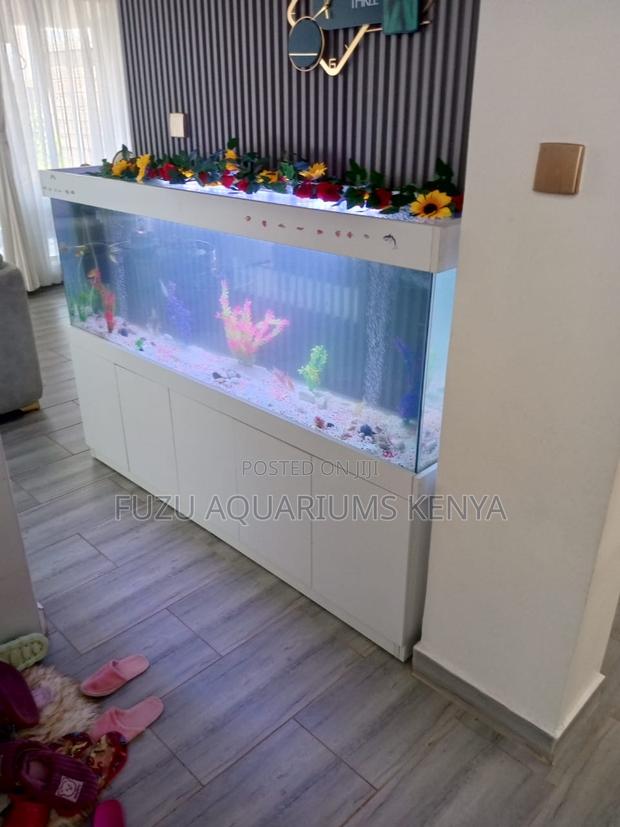 Aquaview Set – Fish Tank With Functional Cabinet - main view