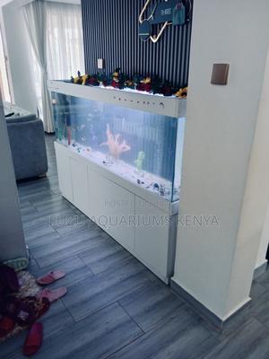 Complete Aquarium Ensemble With Storage Cabinet - thumbnail 2