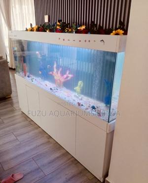 Fishtank Elegance – With Matching Storage Cabinet - thumbnail 2
